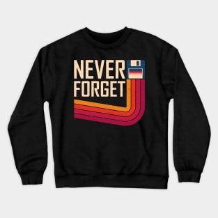 Floppy Disk Nostalgia For All V2 Crewneck Sweatshirt